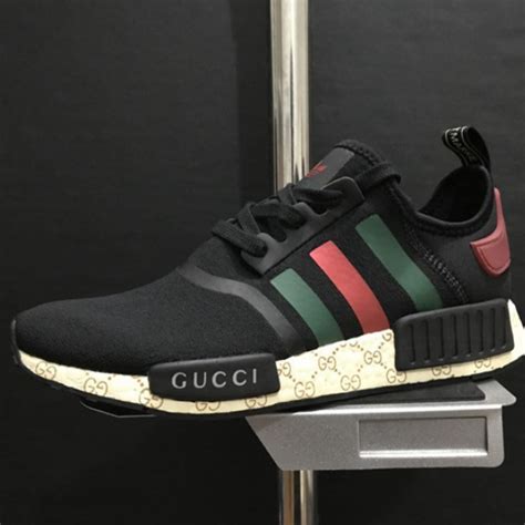 adidas nmd gucci black running shoes|Adidas NMD Gucci argentina.